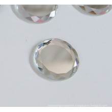 Round Clear Flat Back Stones